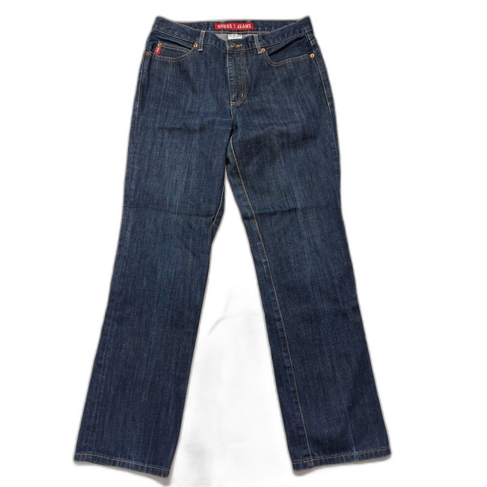 Guess Jeans Men’s Straight Leg Denim Vintage Y2K Dark Wash - Size 31 EVC